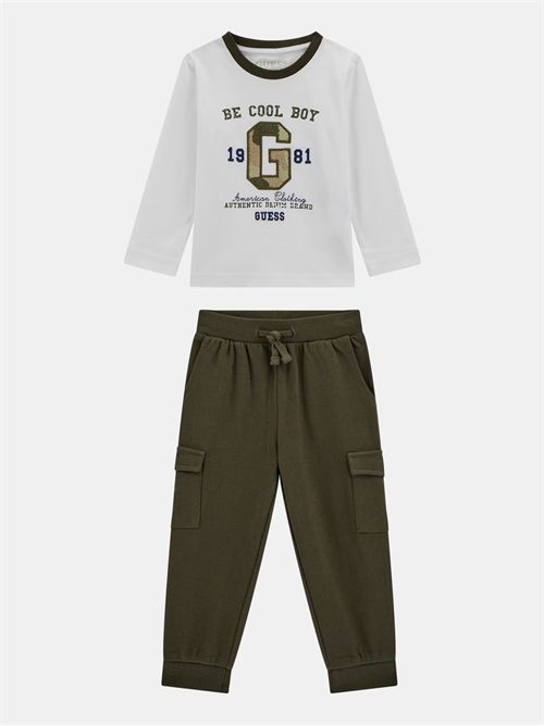 Set t-shirt e jogger GUESS | N5YG06K8HM4/G011